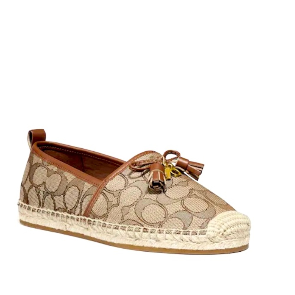 Coach Carson Sig Espadrille size 10